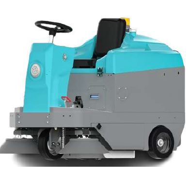 Ride on Sweeper Machine180 Ltr. Hooper On Rent  