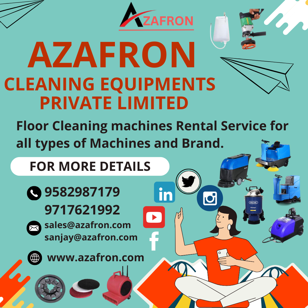 Floor Cleaning Machines On Rental