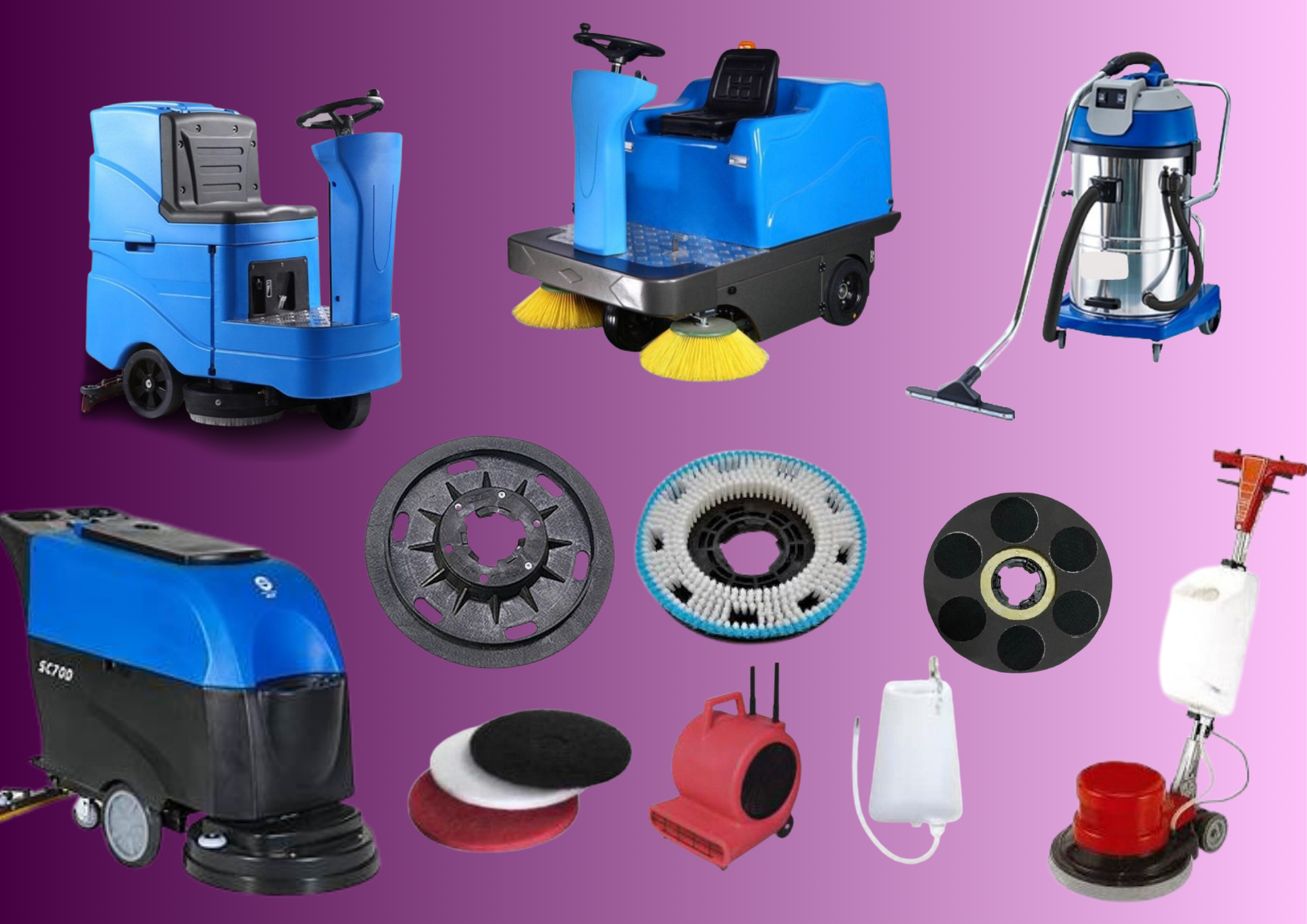 Rental Service of Cleaning Equipment's